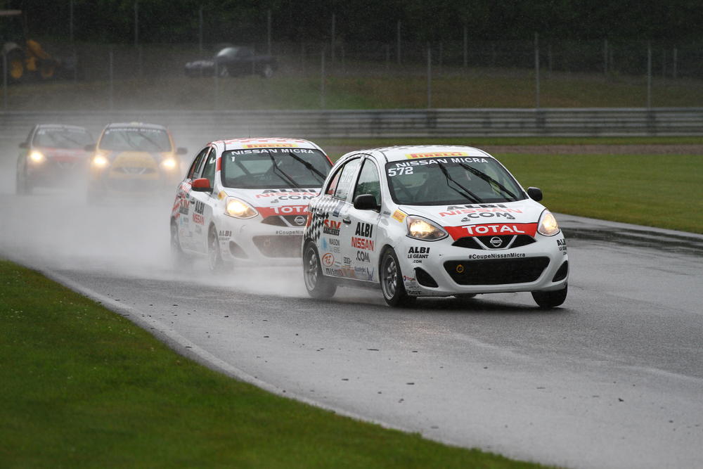 Note parfaite pour Xavier Coupal en Coupe Nissan Micra cette fin de semaine !