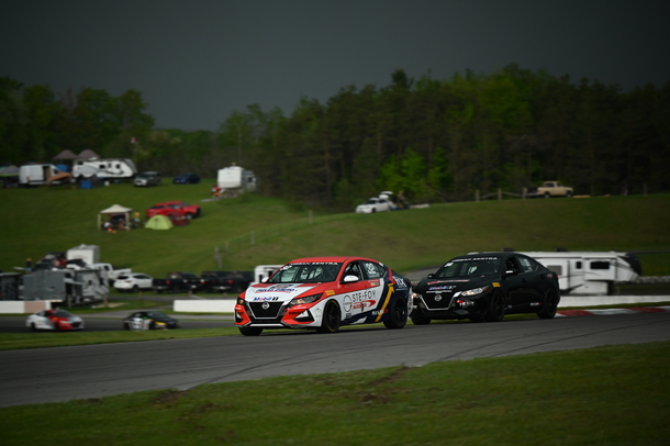 Photo - Alexandre Fortin et Simon Charbonneau premiers lauréats 2022 de la Coupe Nissan Sentra 