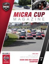 XAVIER COUPAL AND KEVIN KING CLAIM VICTORY IN THE NISSAN MICRA CUP AT CIRCUIT MONT-TREMBLANT