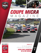 XAVIER COUPAL ET KEVIN KING RENOUENT AVEC LA VICTOIRE AU CIRCUIT MONT-TREMBLANT