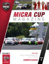 OLIVIER BÉDARD AND KEVIN KING WIN THE NISSAN MICRA CUP SUMMER CLASSIC
